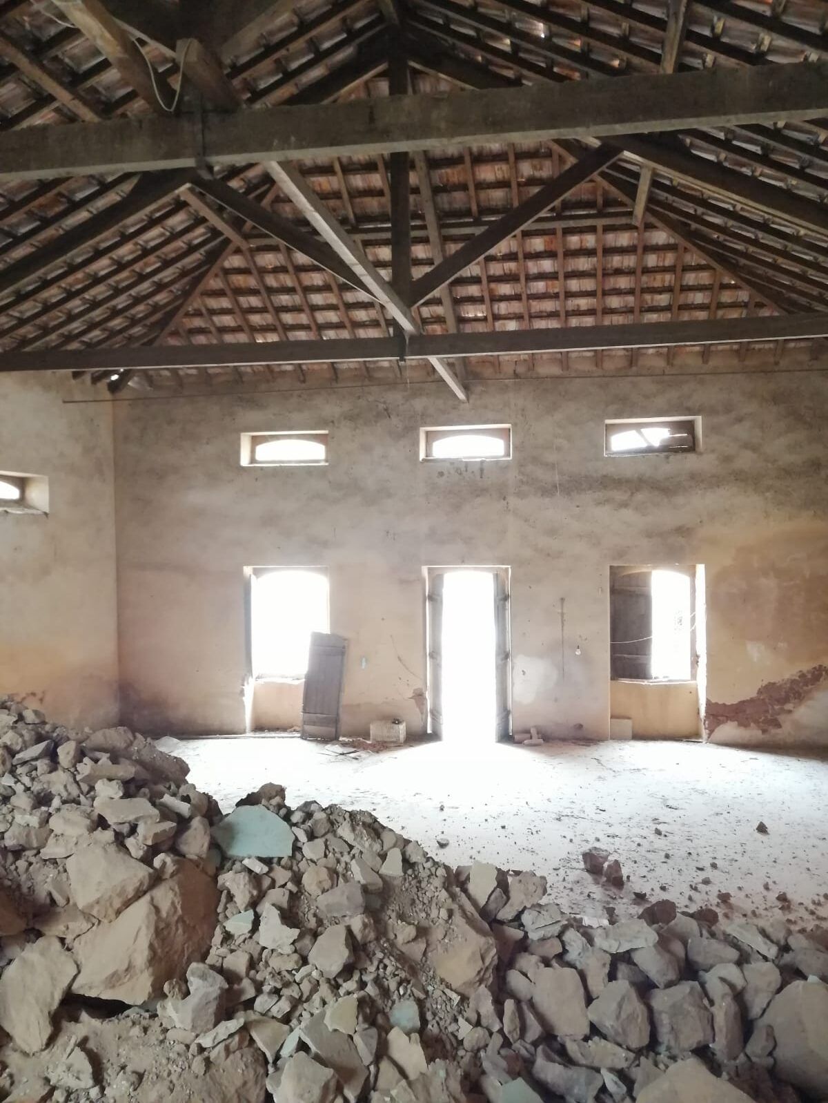 Casa Cortica - The renovation in September 2021